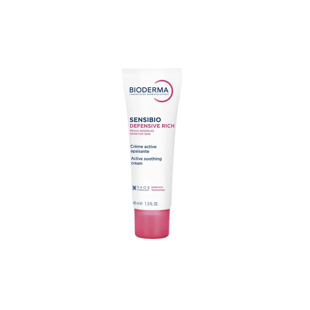 Bioderma Sensibio Defensive Rich Καταπραϋντική & Θρεπτική Κρέμα Προσώπου Για Ευαίσθητο Ξηρό Δέρμα 40ml