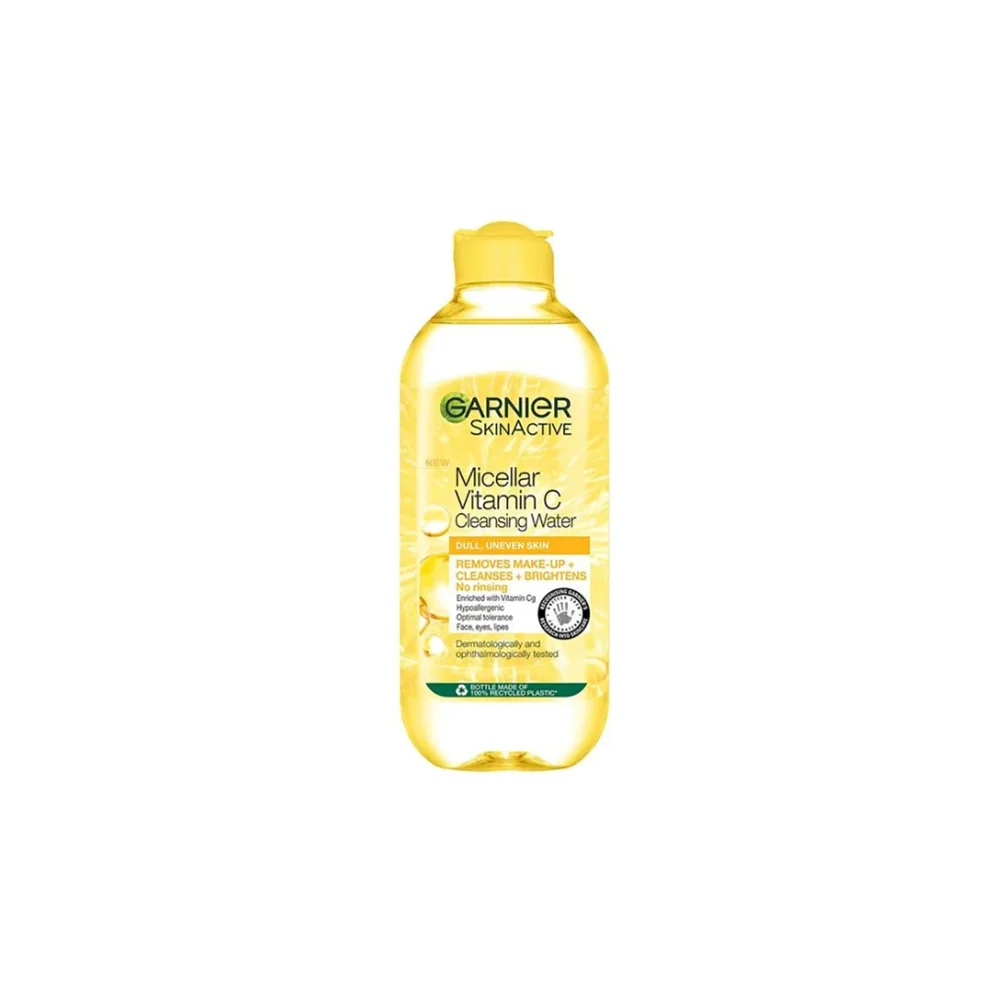 Garnier Skin Active Micellar Vitamin C Cleansing Water Νερό Καθαρισμού Μακιγιάζ Με Βιταμίνη C 400ml