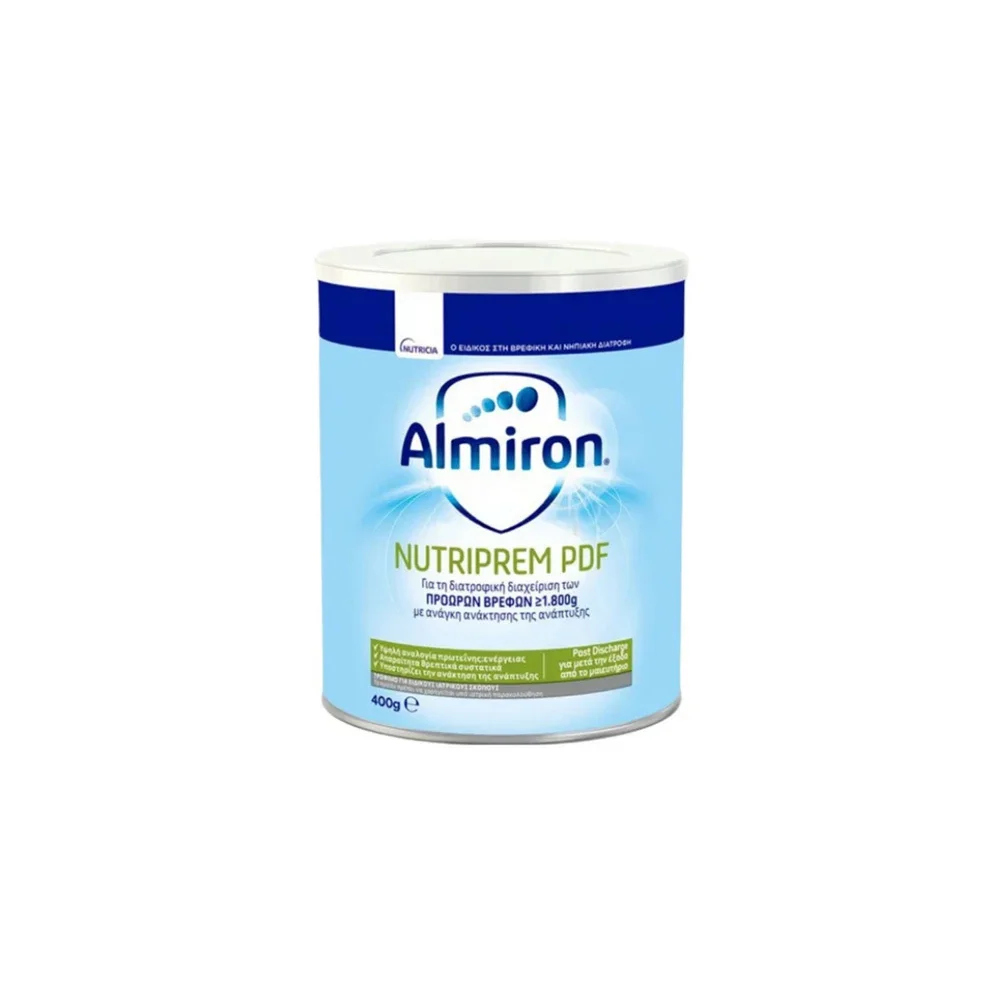 Nutricia Almiron Nutriprem PDF Για Τη Διατροφική Αγωγή Των Πρόωρων Βρεφών 400gr