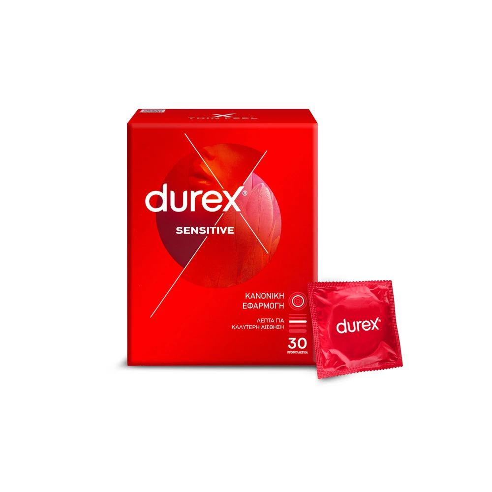 Durex Sensitive Thin Feel Condoms 30 pieces