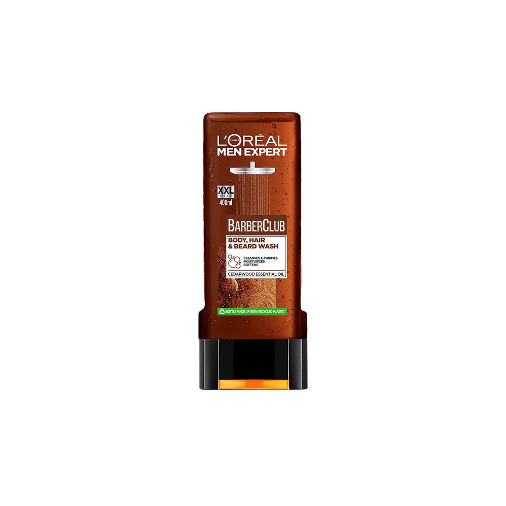L'Oreal Paris Men Expert Barber Club Moisturizing Shower Gel 400ml