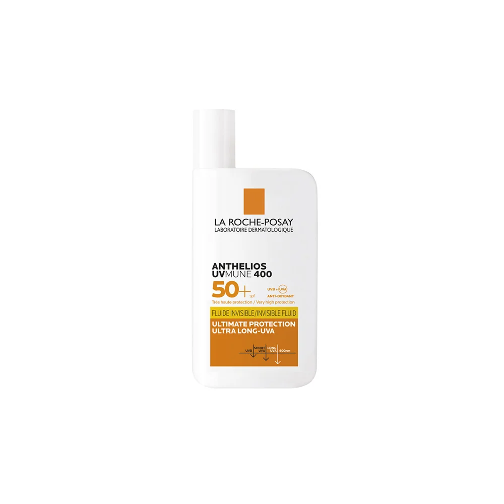 La Roche Posay Anthelios UVmune 400 Fluid Invisible SPF50+ Αντηλιακό Γαλάκτωμα Προσώπου Με Άρωμα 50ml