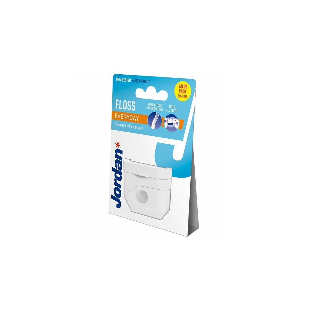 Jordan Floss Everyday Dental Floss Mint Flavor 60m