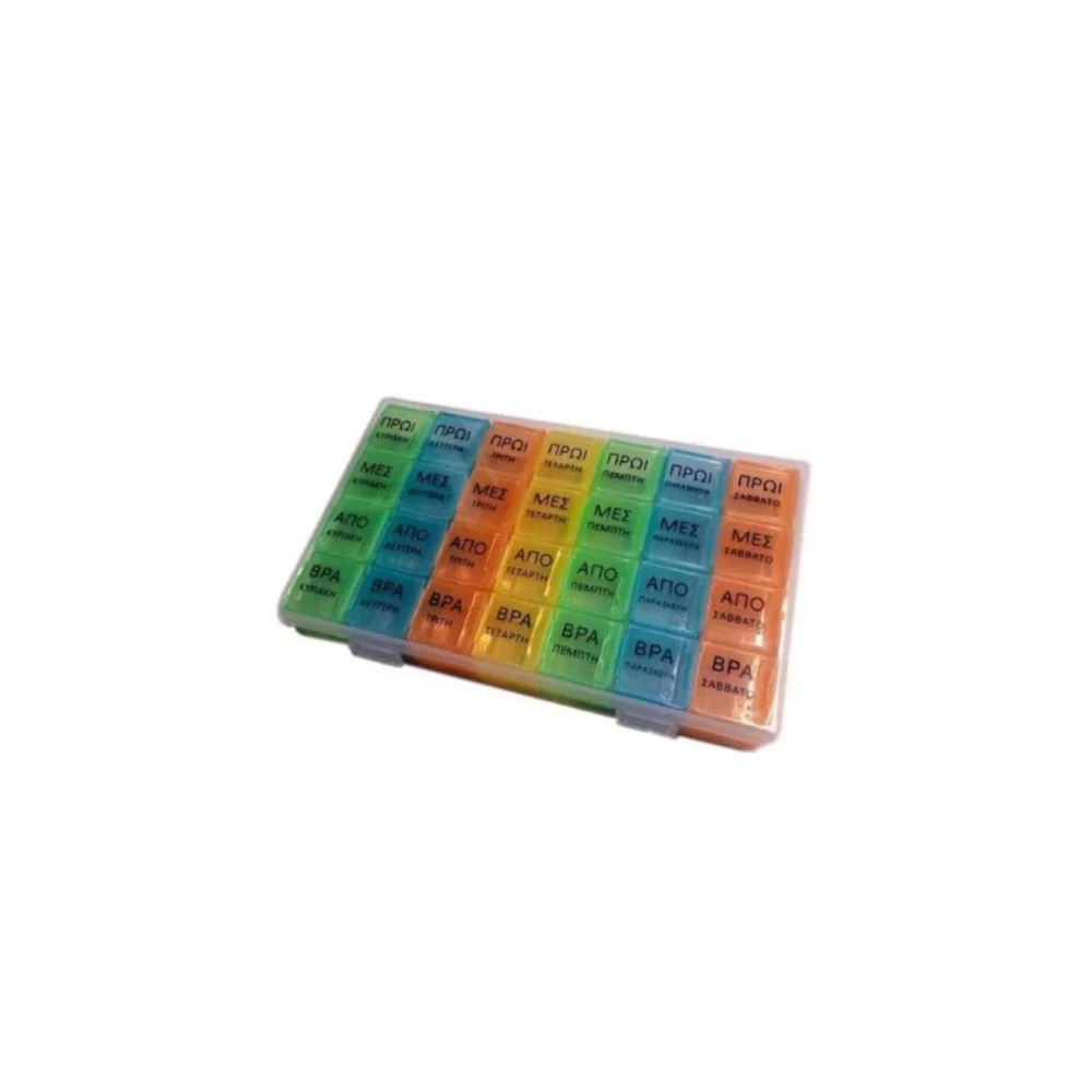 Ag Pharm Weekly Pill Box 28 Positions 1 pc