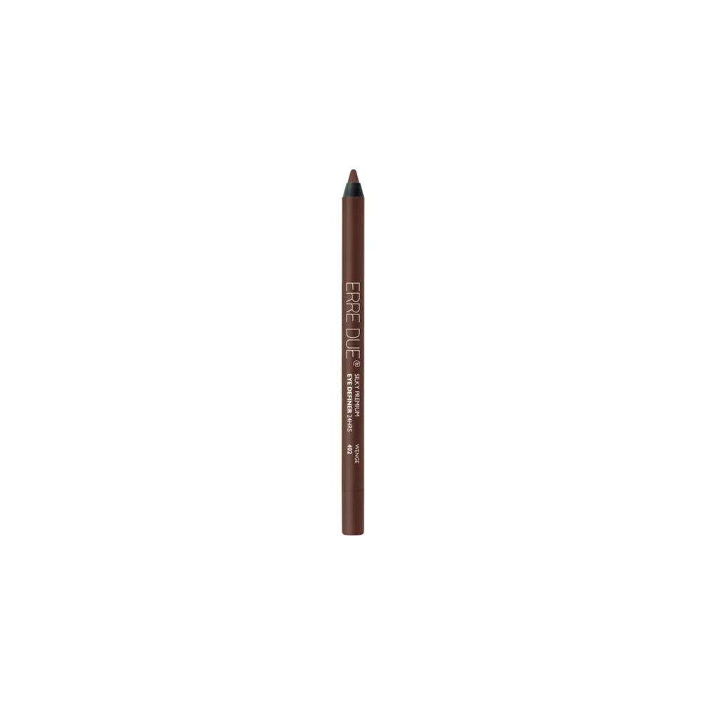 Erre Due Silky Premium Eye Definer 24hrs 402 Wenge Eye Pencil With Gel Composition 1.2gr