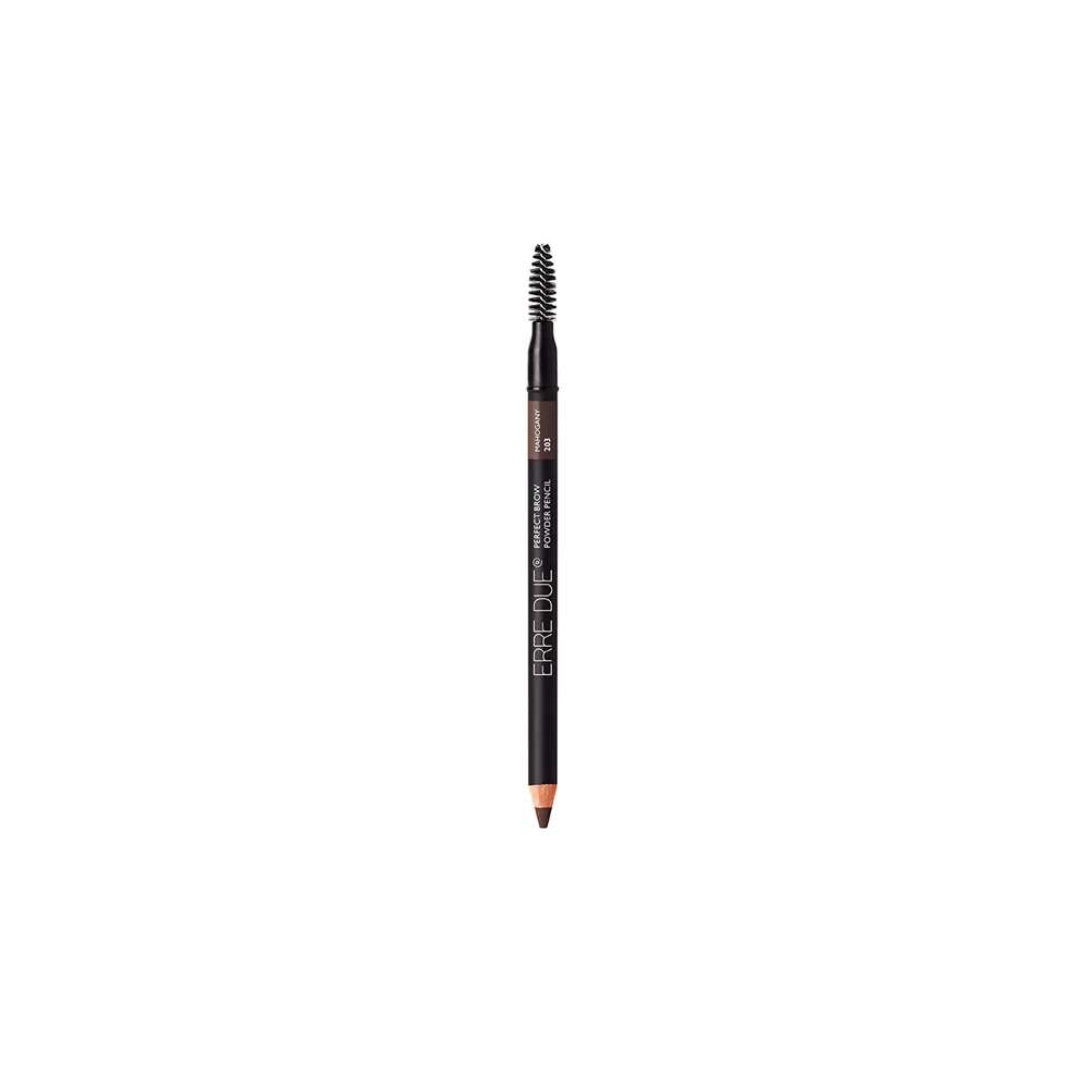 Erre Due Perfect Brow Powder Pencil 203 Mahogany Eyebrow Shaping Pencil 1.19gr