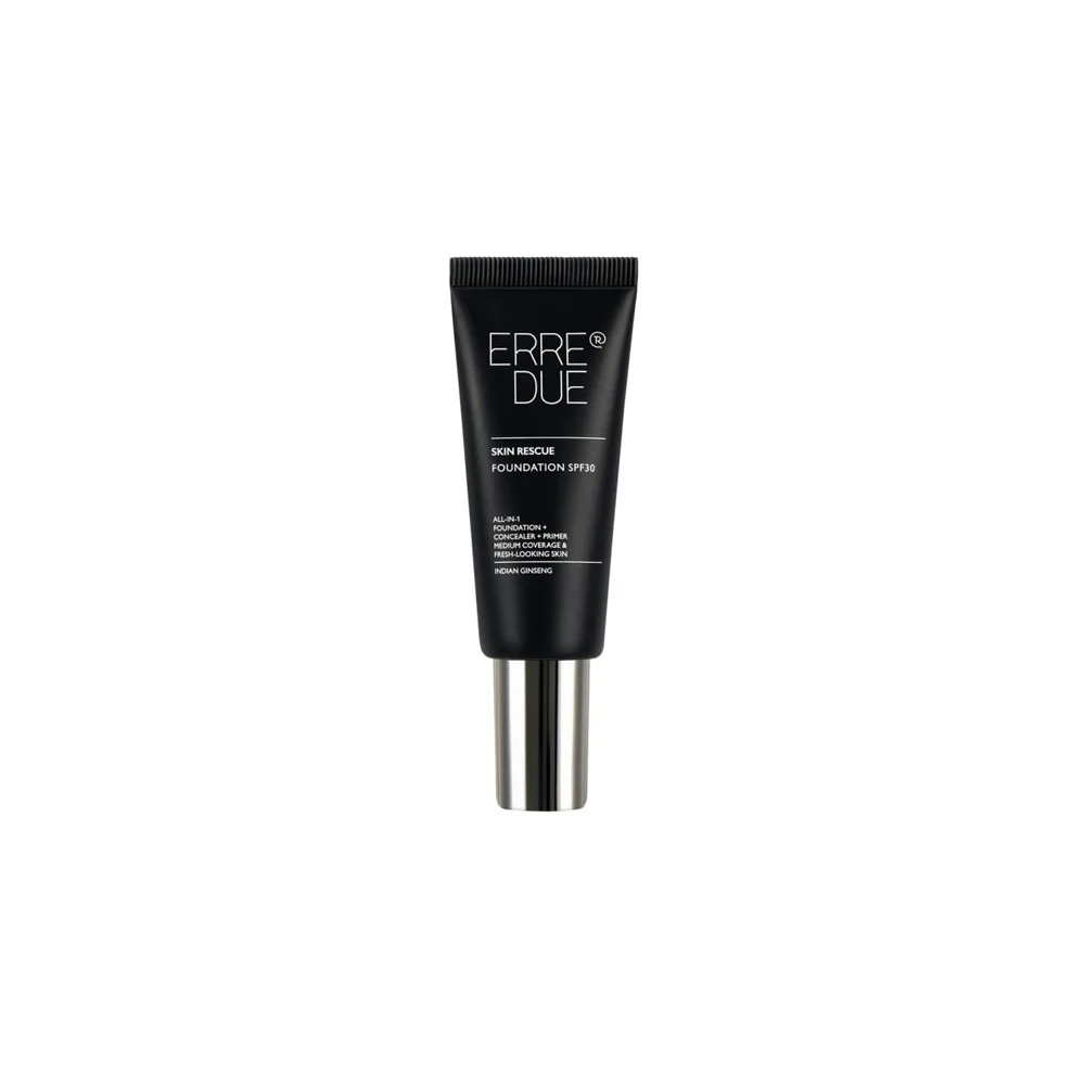 Erre Due Skin Rescue Foundation SPF30 802 Soft Sand Creamy Foundation Concealer And Primer 30ml