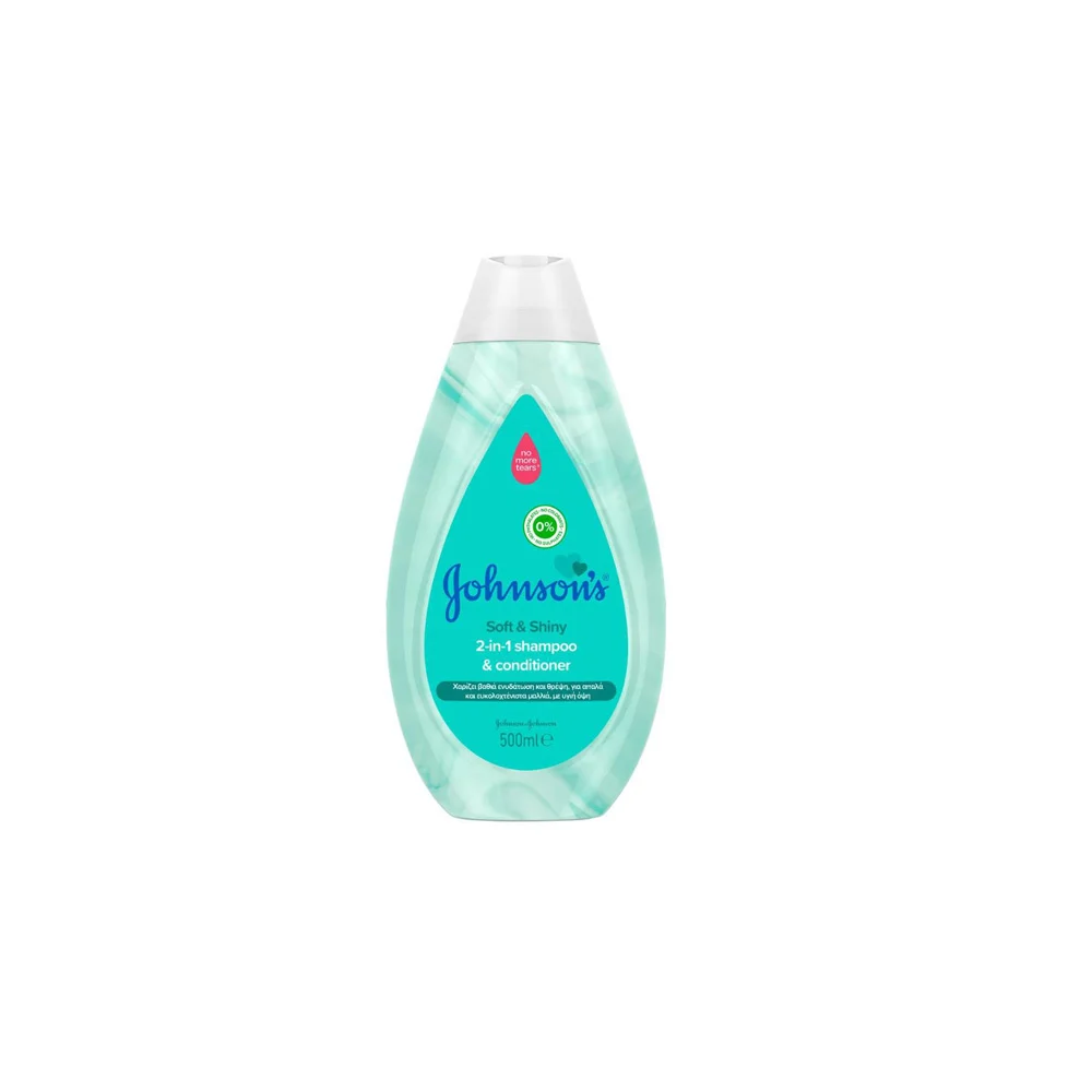 Johnson's Soft & Shiny 2 Σε 1 Σαμπουάν & Conditioner 500ml