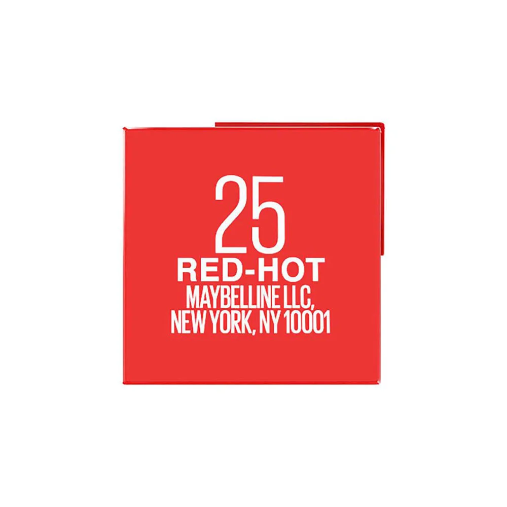 Maybelline Superstay Vinyl Ink Υγρό Κραγιόν 25 Red Hot 4.2ml