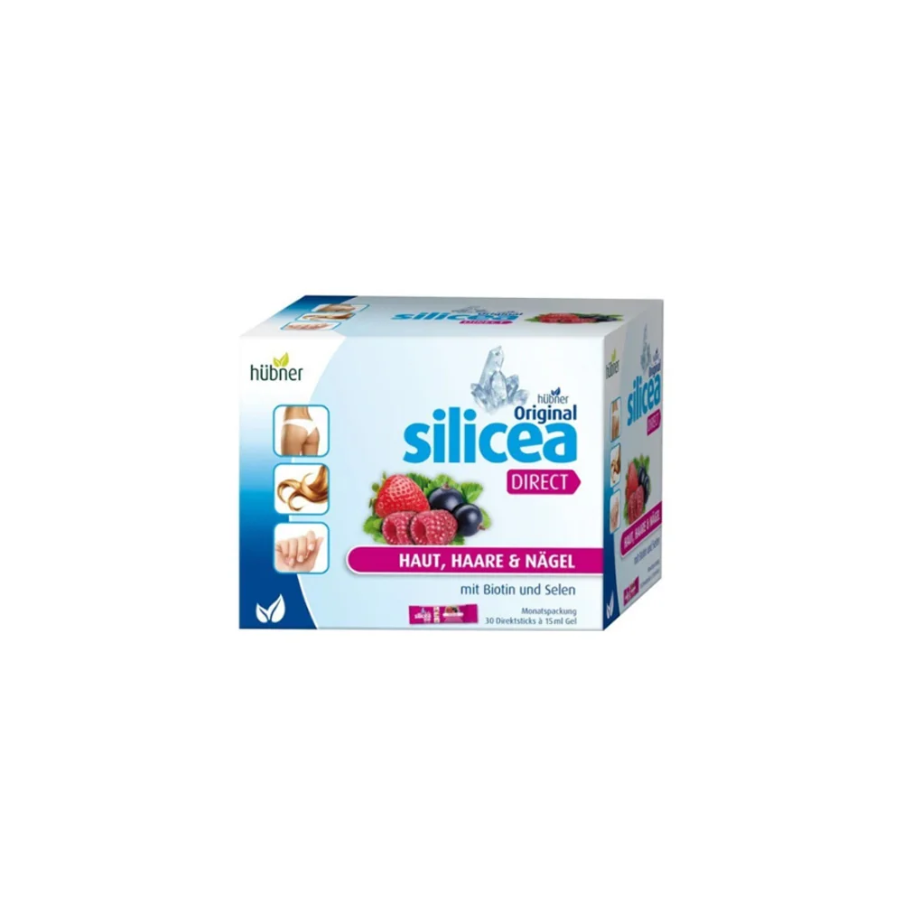 Hubner Original Silicea Direct Red Berries Συμπλήρωμα Διατροφής Με Πυρίτιο 30x15ml