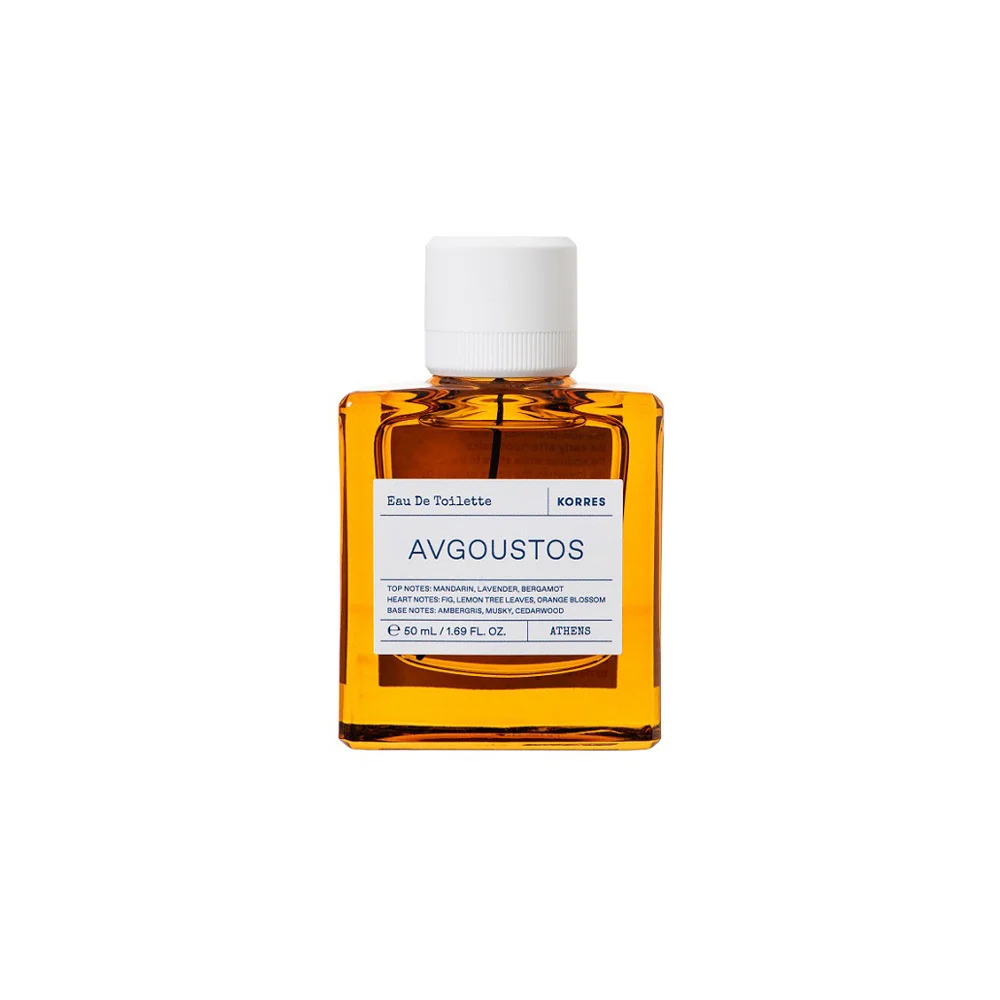 Korres Avgoustos Eau De Toilette Φρουτώδες Καλοκαιρινό Άρωμα 50ml