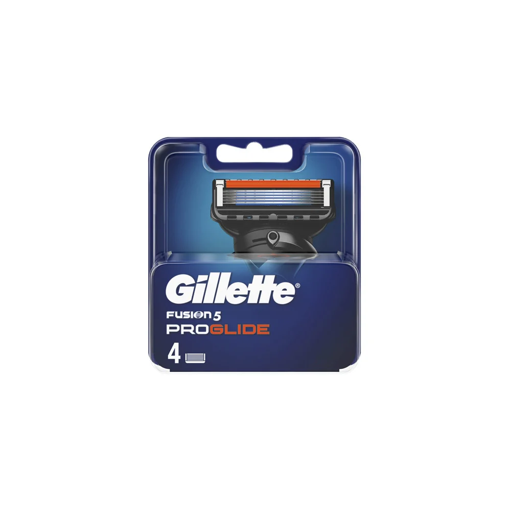 Gillette Fusion 5 Proglide Men’s Razor Blade Refills Ανταλλακτικές Κεφαλές Ανδρικής Ξυριστικής Μηχανής 4 τεμάχια