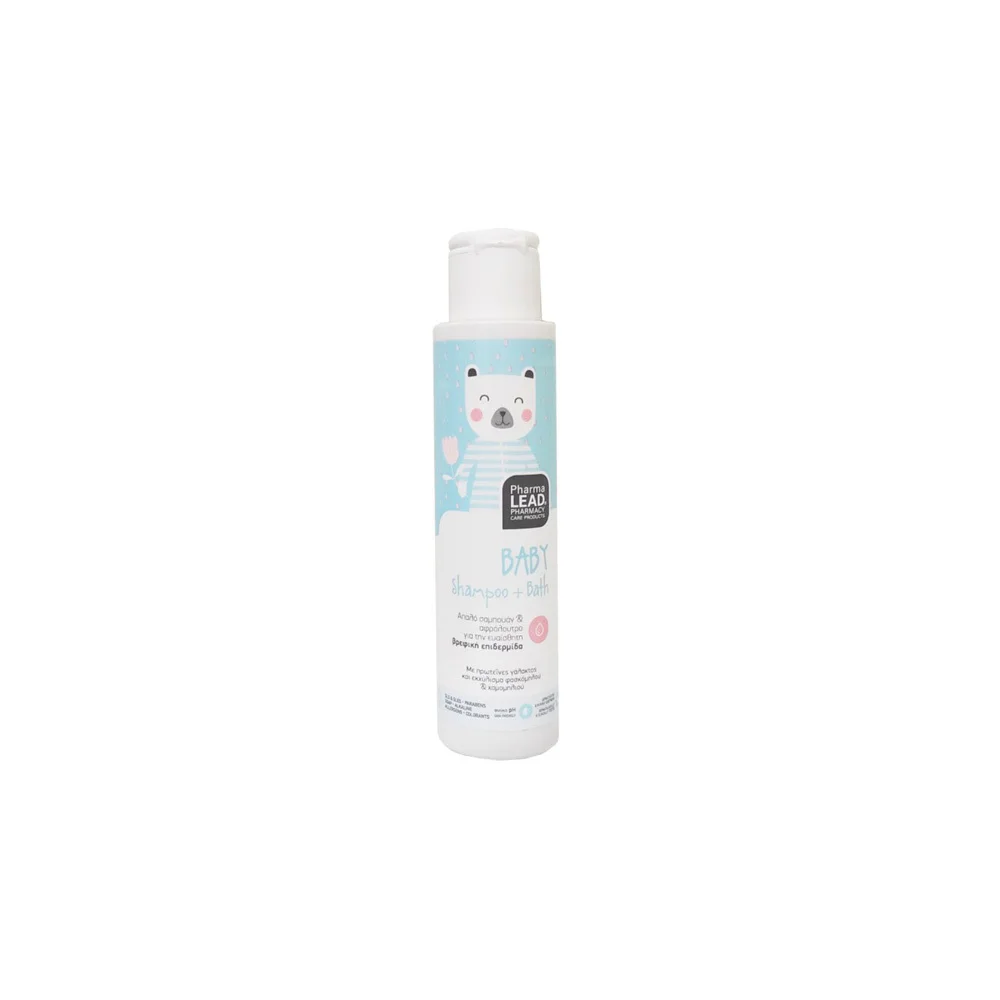 Pharmalead Baby Shampoo & Bath Απαλό Σαμπουάν Και Αφρόλουτρο 100ml