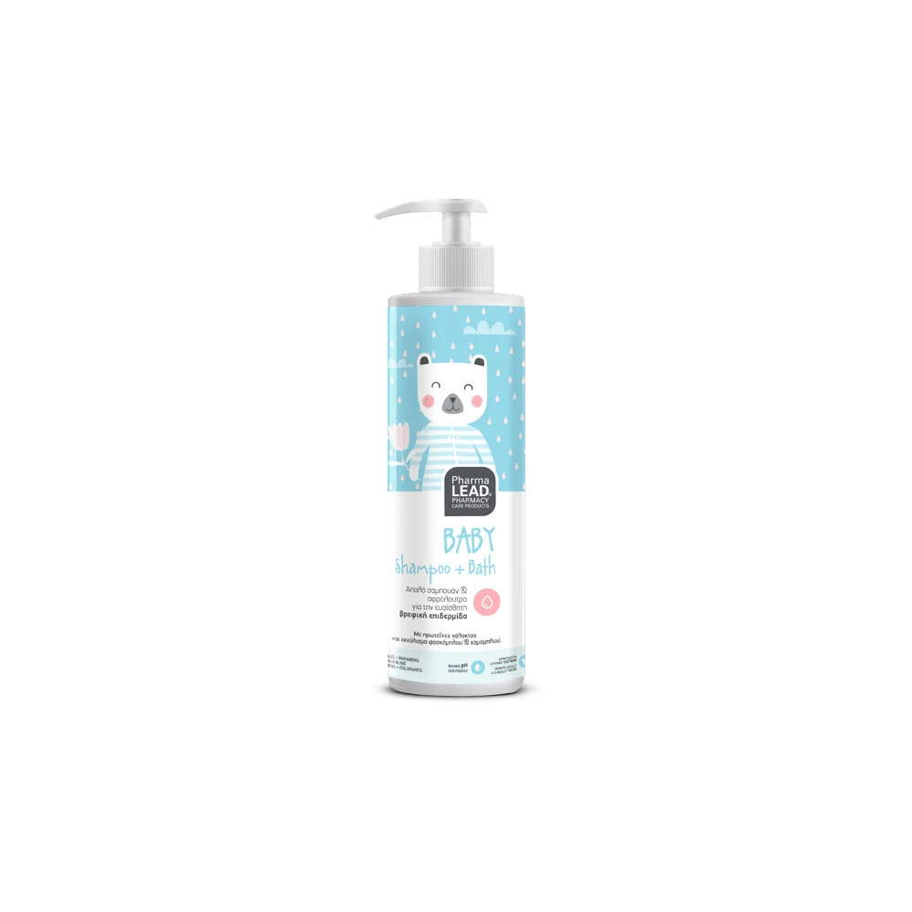 Pharmalead Baby Shampoo & Bath Απαλό Σαμπουάν Και Αφρόλουτρο 500ml