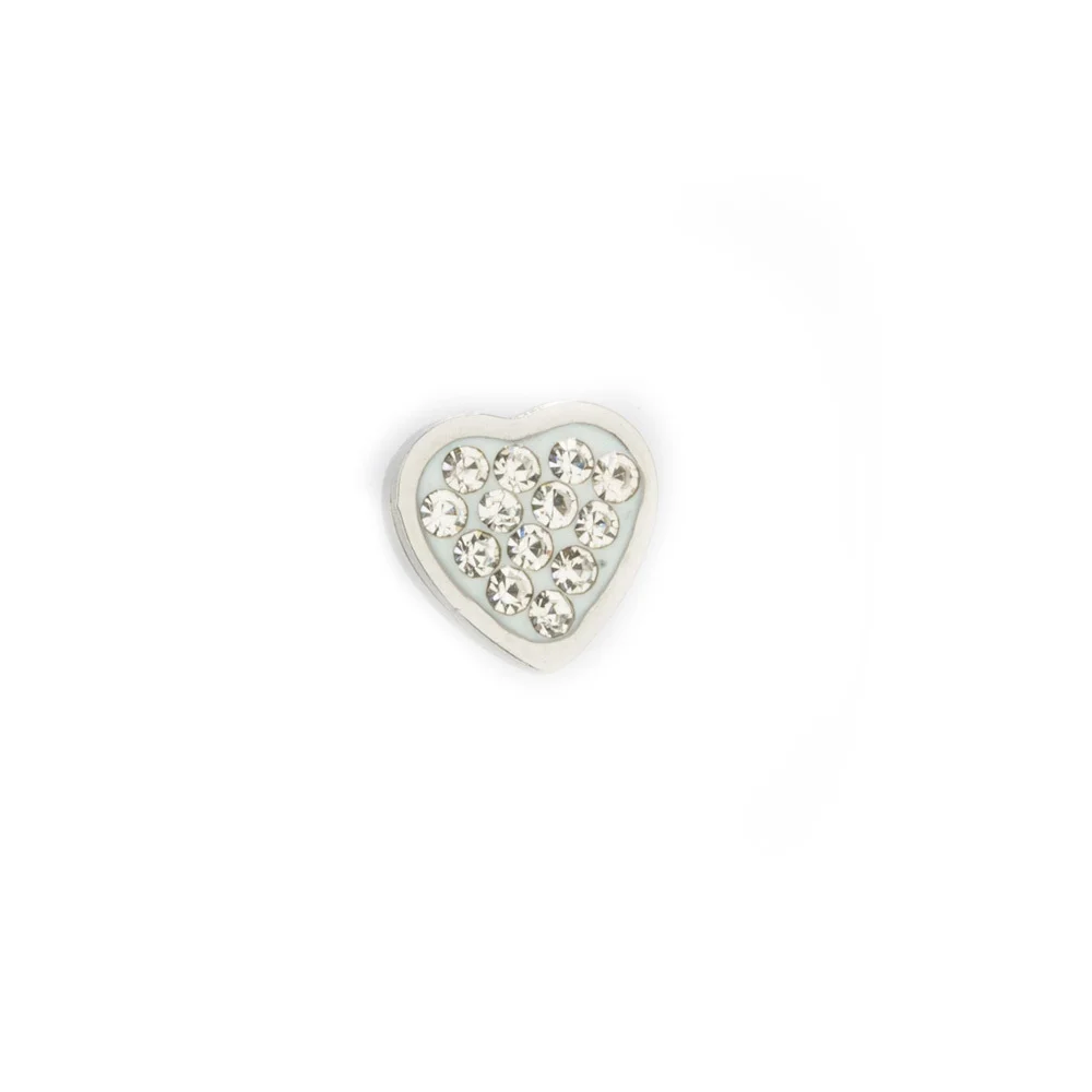 InoPlus Borghetti Art 0830 Cuore Acciaio Stainless Steel Earring 1 pair