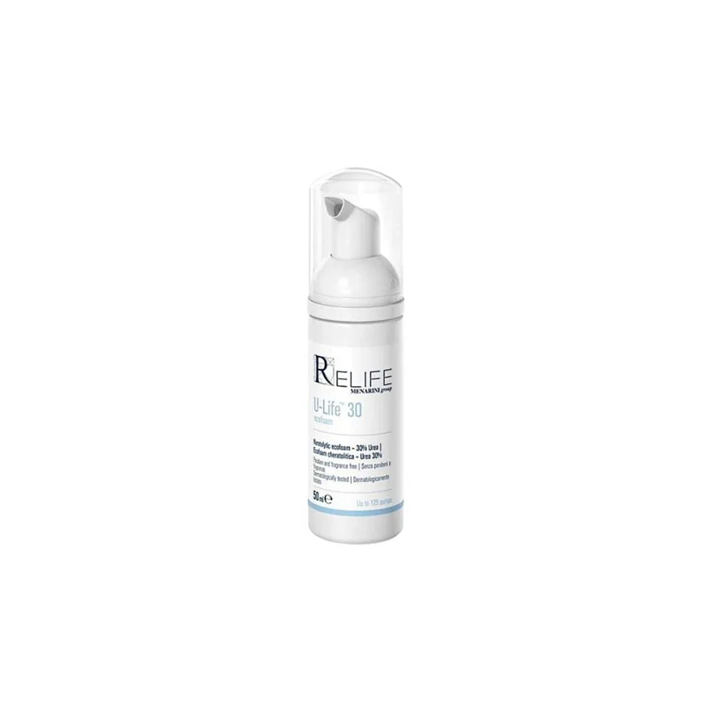 Menarini Relife U-Life Ecofoam (30% Oυρία) Για Ξηρό Τραχύ Και Σκασμένο Δέρμα 50ml