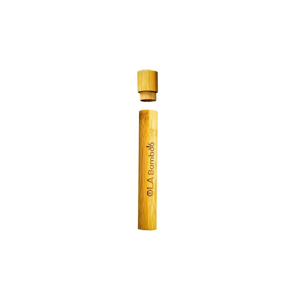 Ola Bamboo Toothbrush Travel Case Θήκη Αποθήκευσης Ταξιδιού Για Οδοντόβουρτσα 1 τεμάχιο