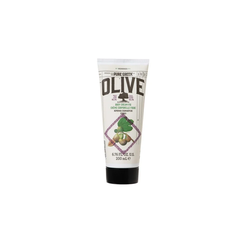 Korres Pure Greek Olive Body Cream Fig 200ml