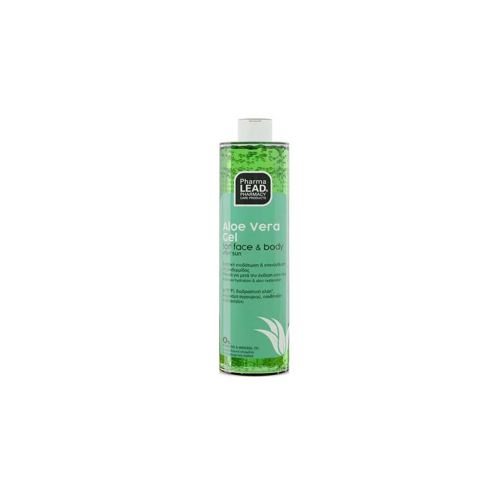 Pharmalead Aloe Vera Gel For Face & Body Intensive Hydration & Skin Repair With Aloe 300ml