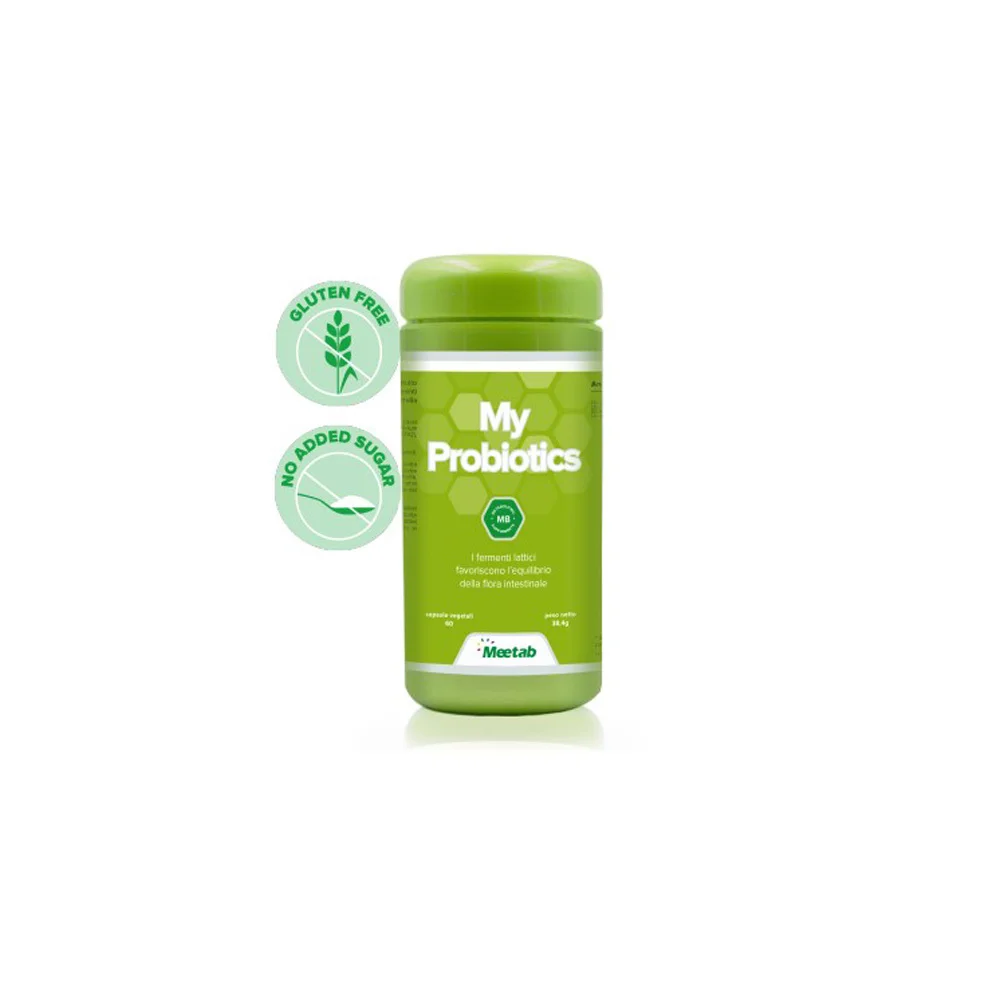 Meetab My Probiotics Συμπλήρωμα Διατροφής Mε Προβιοτικά Για Την Καλή Λειτουργία Του Γαστρεντερικού Συστήματος 60 κάψουλες