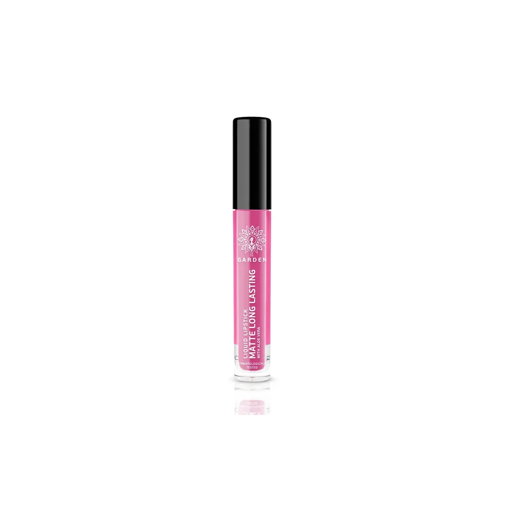 Garden Liquid Lipstick Matte 04 Vivid Magenta Υγρό Mατ Kραγιόν Mακράς Διαρκείας 4ml