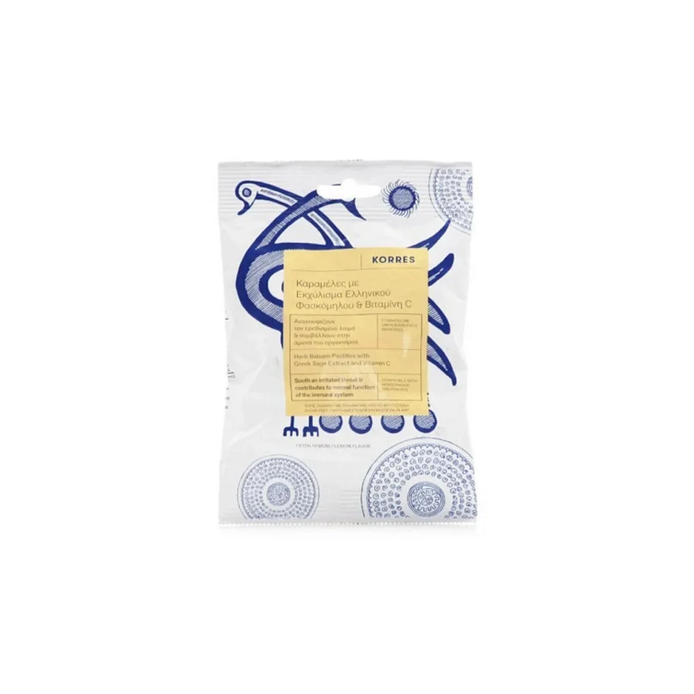 Korres Candies With Greek Sage Extract & Vitamin C 50gr