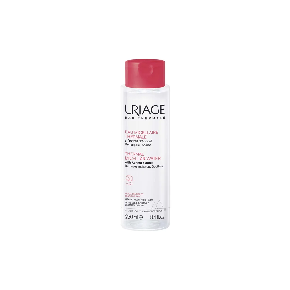 Uriage Eau Thermale Eau Micellaire Cleansing Face & Eye Lotion With Apricot 250ml