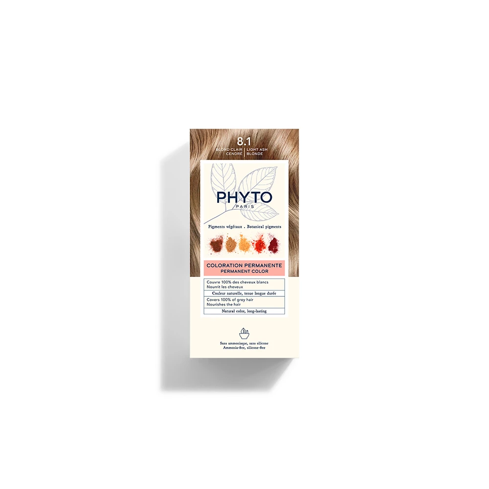 Phyto Phytocolor No8.1 Light Ash Blonde 1 piece