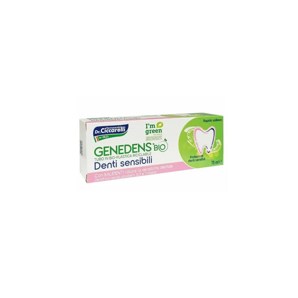 Ciccarelli Genedens Bio Denti Sensibili Οδοντόκρεμα Για Ευαίσθητα Δόντια 75ml