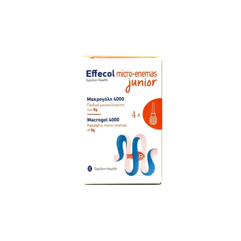Epsilon Health Micro-Enemas Junior Παιδικά Μικροκλύσματα 4x6gr