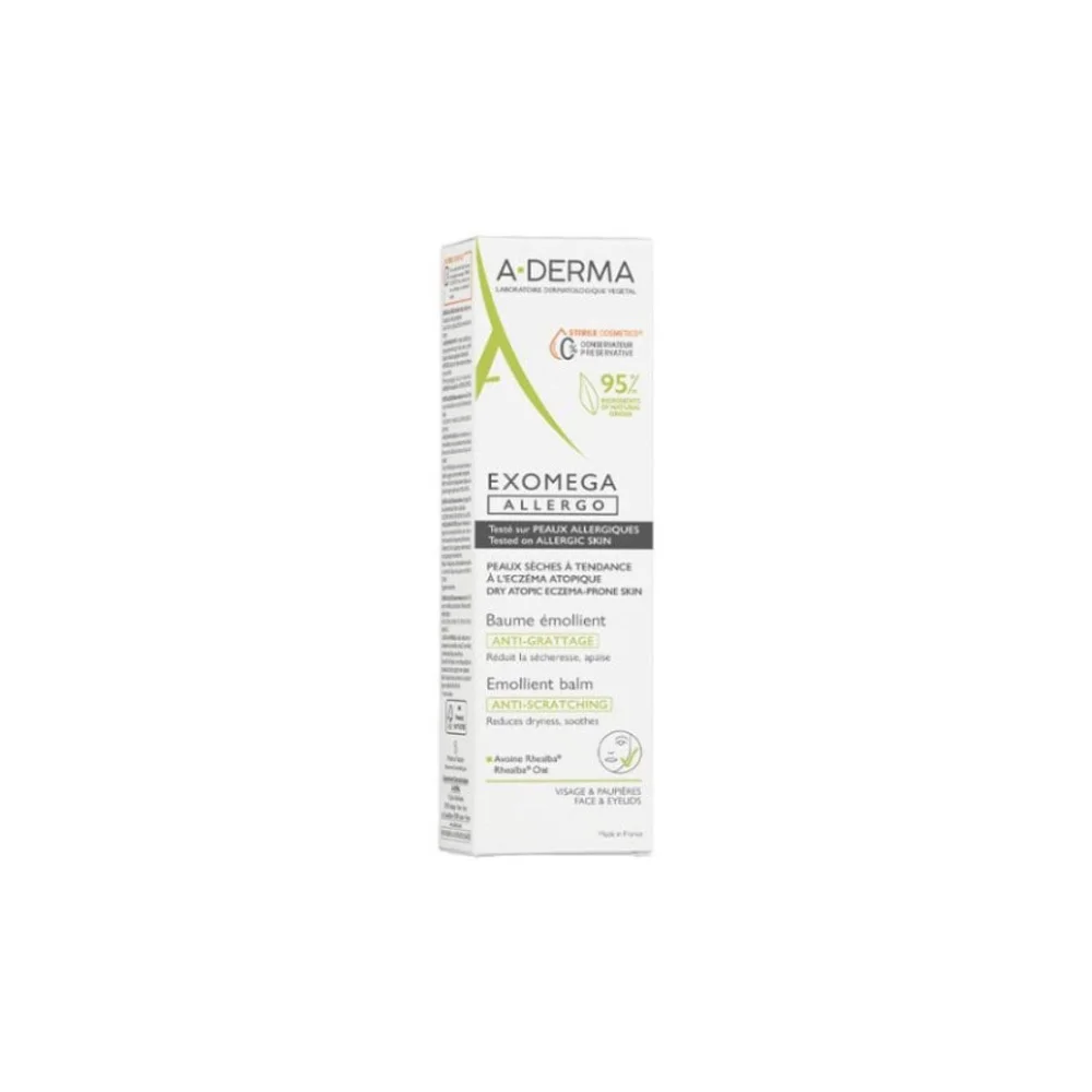 A-Derma Exomega Allergo Anti-Scratching Emollient Balm 200ml