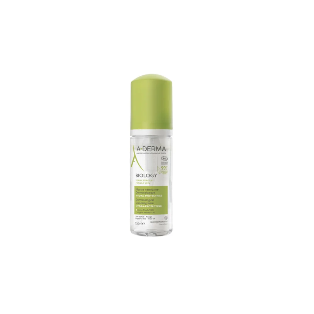 A-Derma Biology Hydra-Protective Dermatological Cleansing Foam 150ml