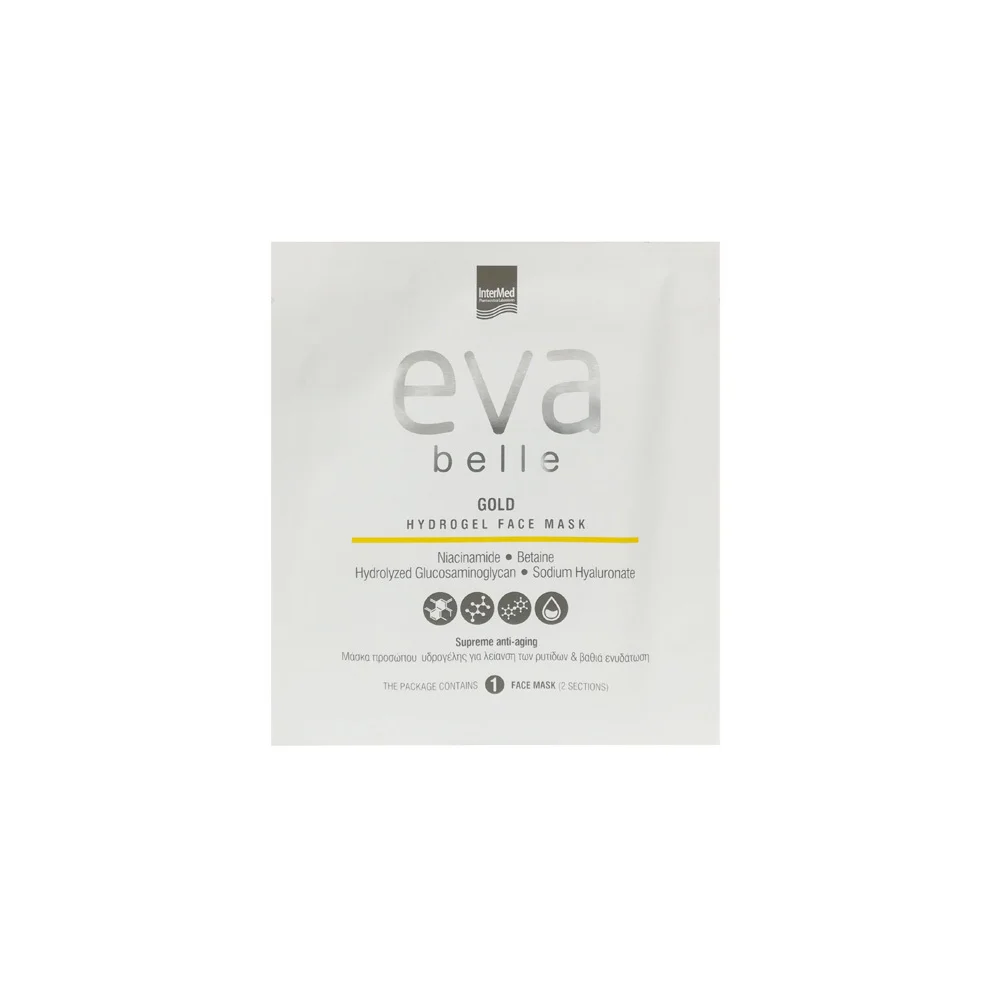 Intermed Eva Belle Gold Hydrogel Face Mask 1x30gr