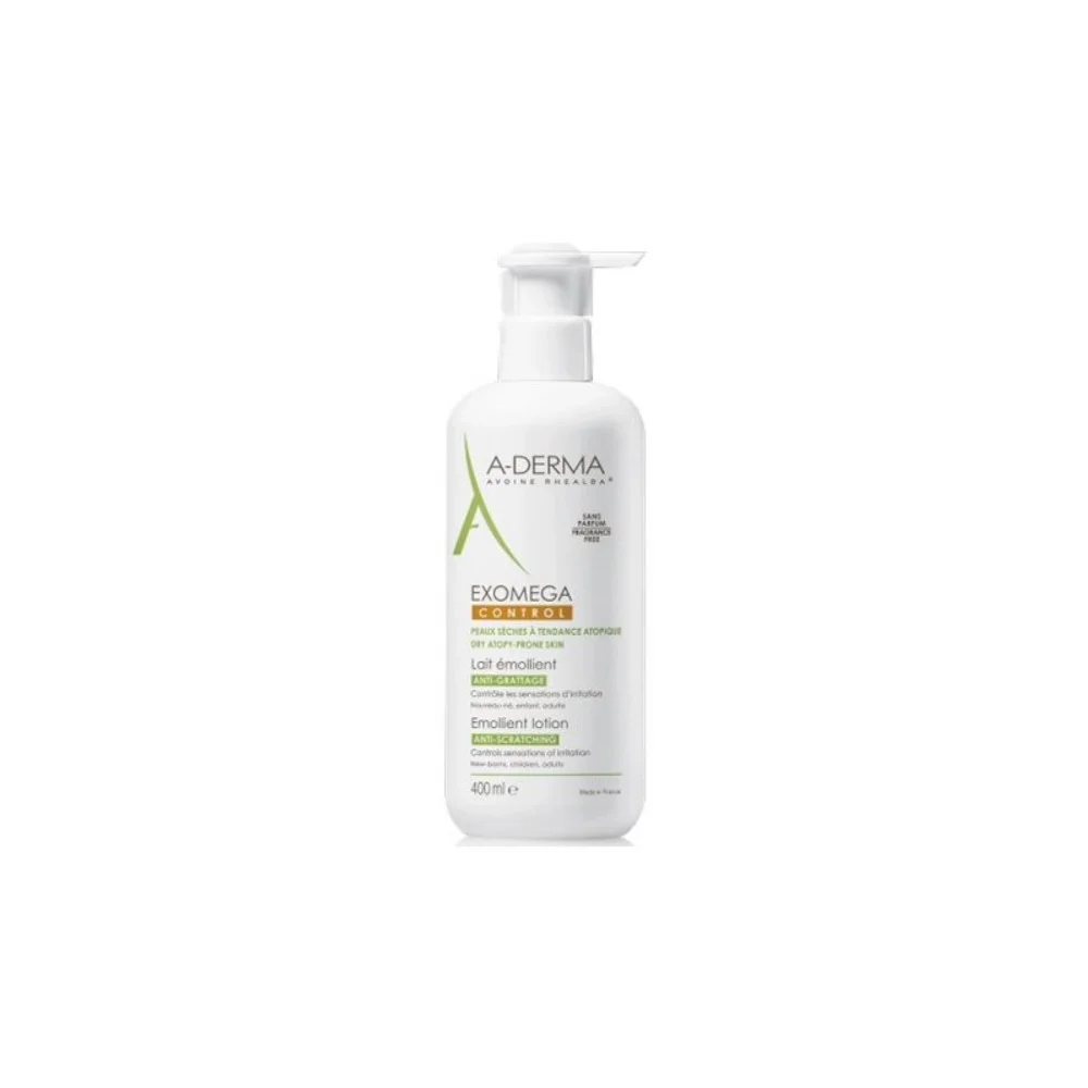 A-Derma Exomega Control Emollient Lotion Anti-Scratching 400ml