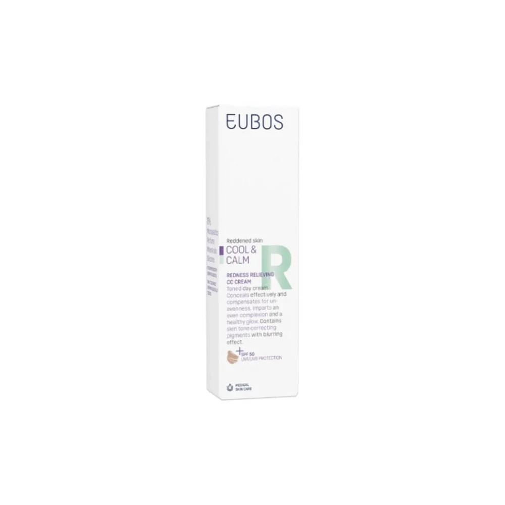 Eubos Cool & Calm Καταπραϋντική Κρέμα CC Για Την Ερυθρότητα 30ml
