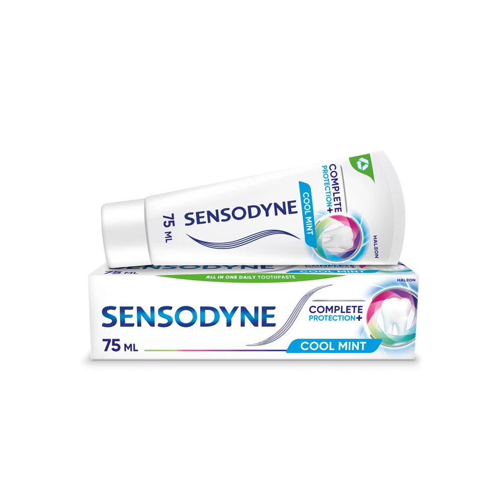 Sensodyne Complete Protection+ Οδοντόκρεμα Για Τα Ευαίσθητα Δόντια Με 8 Ειδικά Σχεδιασμένα Οφέλη 75ml