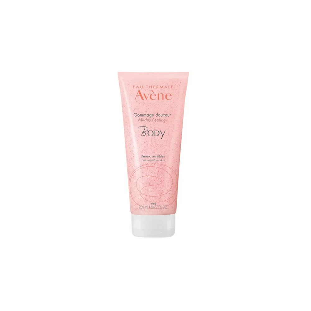 Avène Gommage Douceur Mildes Peeling Body Gel Λεπτόρρευστο Απολεπιστικό Gel Σώματος Για Ευαίσθητη Επιδερμίδα 200ml