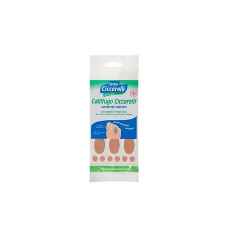 Ciccarelli Dottor Timodore Linea Trattamento Cerotto Hard Callus Removal Plaques 6 pieces