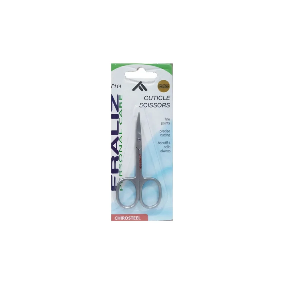 Fraliz F114 Cuticle Scissors Thin Curved Cuticle Scissors 1 piece