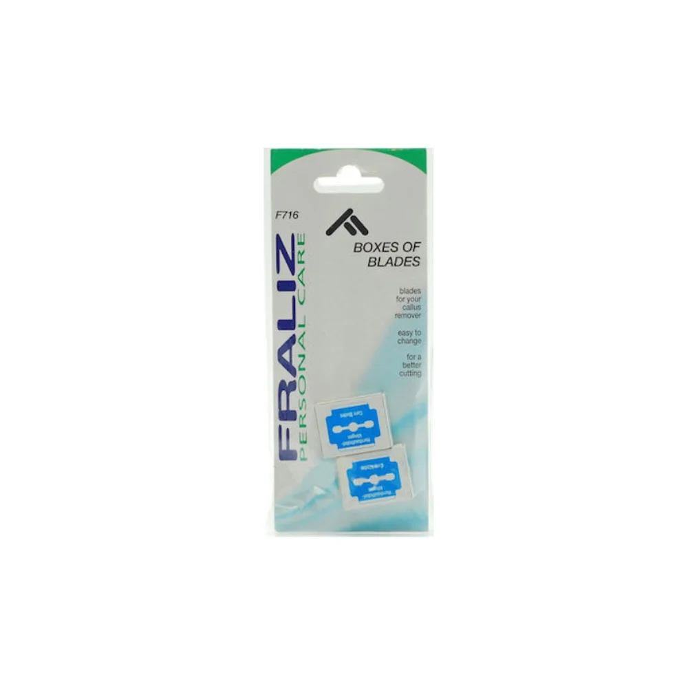 Fraliz F716 Boxes Of Blades Ανταλλακτικές Λεπίδες Για Το Αφαιρετικό Κάλων 2 Κουτάκια των 10 Λεπίδων