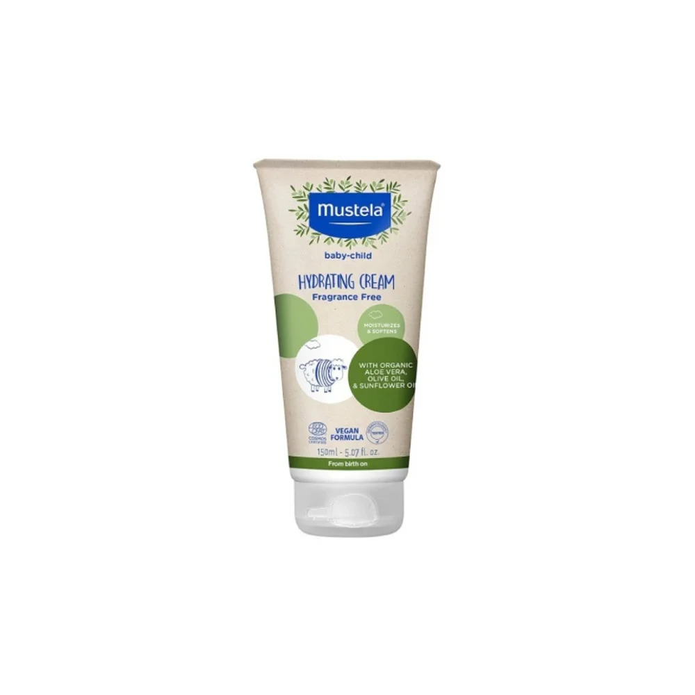 Mustela with Olive Oil & Aloe Vera Για Ενυδάτωση Προσώπου & Σώματος 150ml