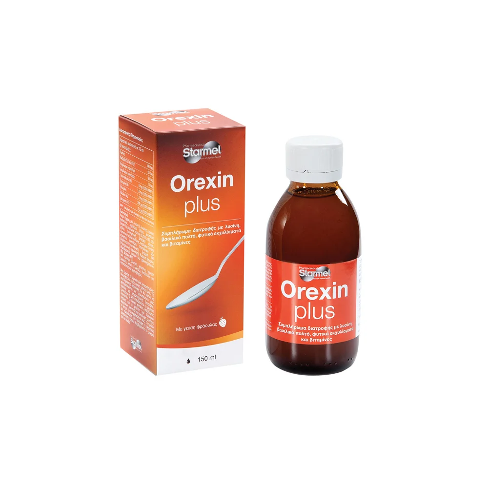 Starmel Orexin Plus Fighting Anorexia & Loss of Appetite Strawberry Flavor 150ml