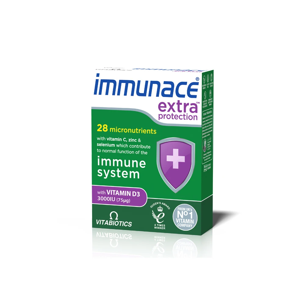 Vitabiotics Immunace Extra Protection 30 tabs
