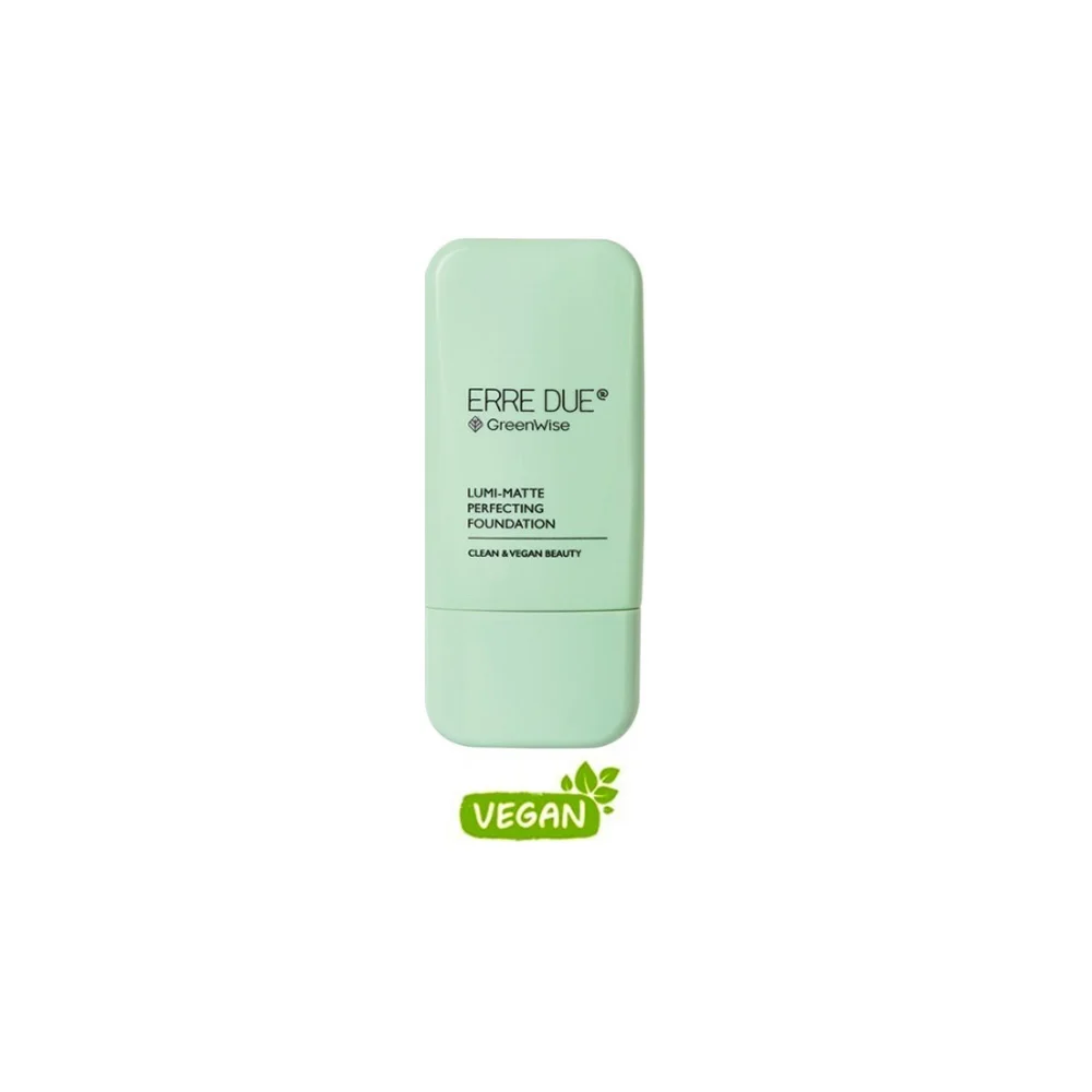 Erre Due GreenWise Lumi-Matte Perfecting Foundation Warm Beige 103 22.5ml