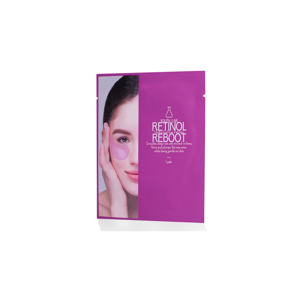 YOUTH LAB. Retinol Reboot Hydra-Gel Eye Patches Ενισχυμένη Μάσκα Ματιών Για Άμεση Σύσφιξη & Λείανση Των Έντονων Ρυτίδων 1 ζευγάρι