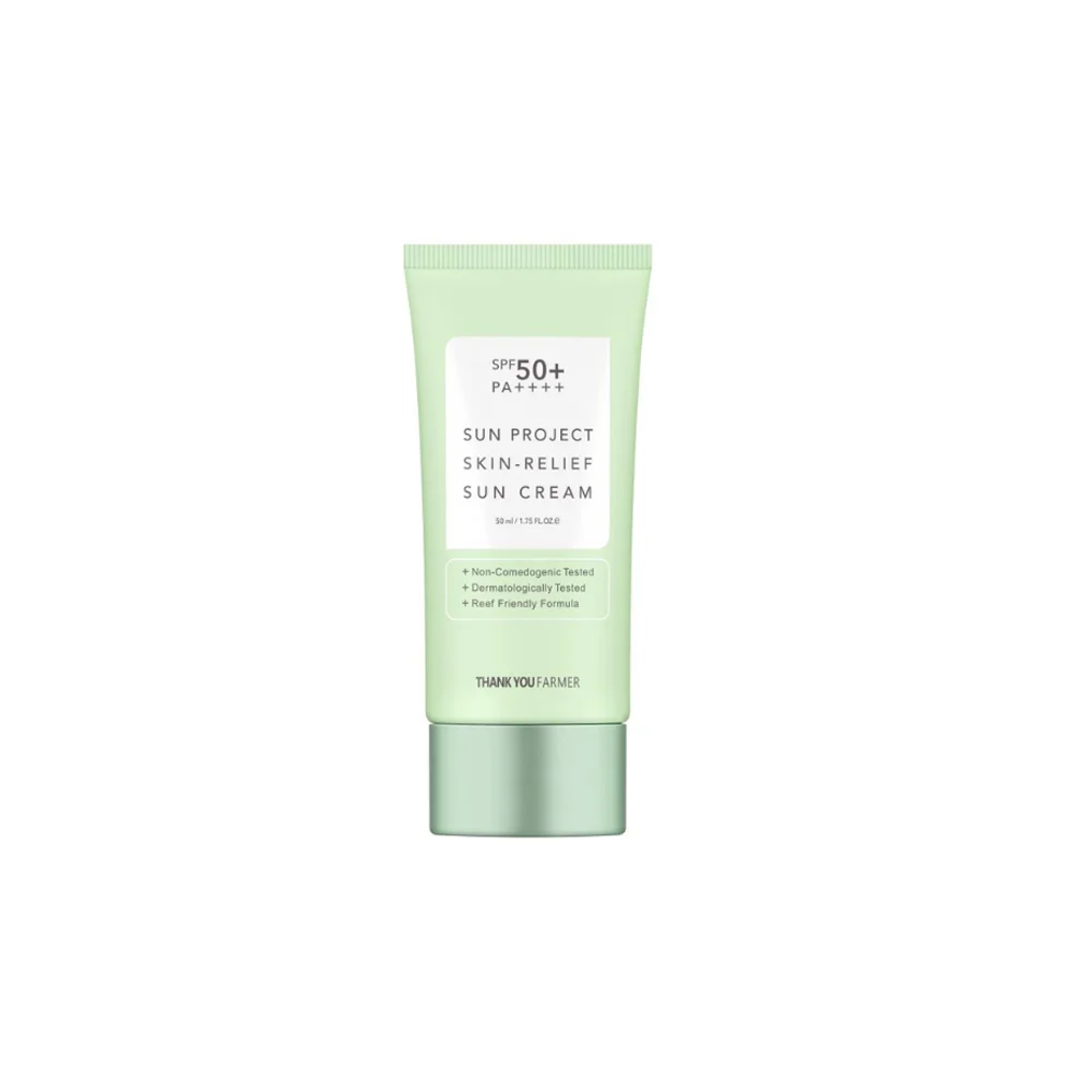 Thank You Farmer Sun Project Skin-Relief Sun Cream SPF50+ 50ml