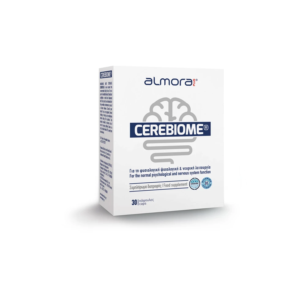 Elpen Almora Cerebiome Για Τη Φυσιολογική Ψυχολογική & Νευρική Λειτουργία 30 κάψουλες
