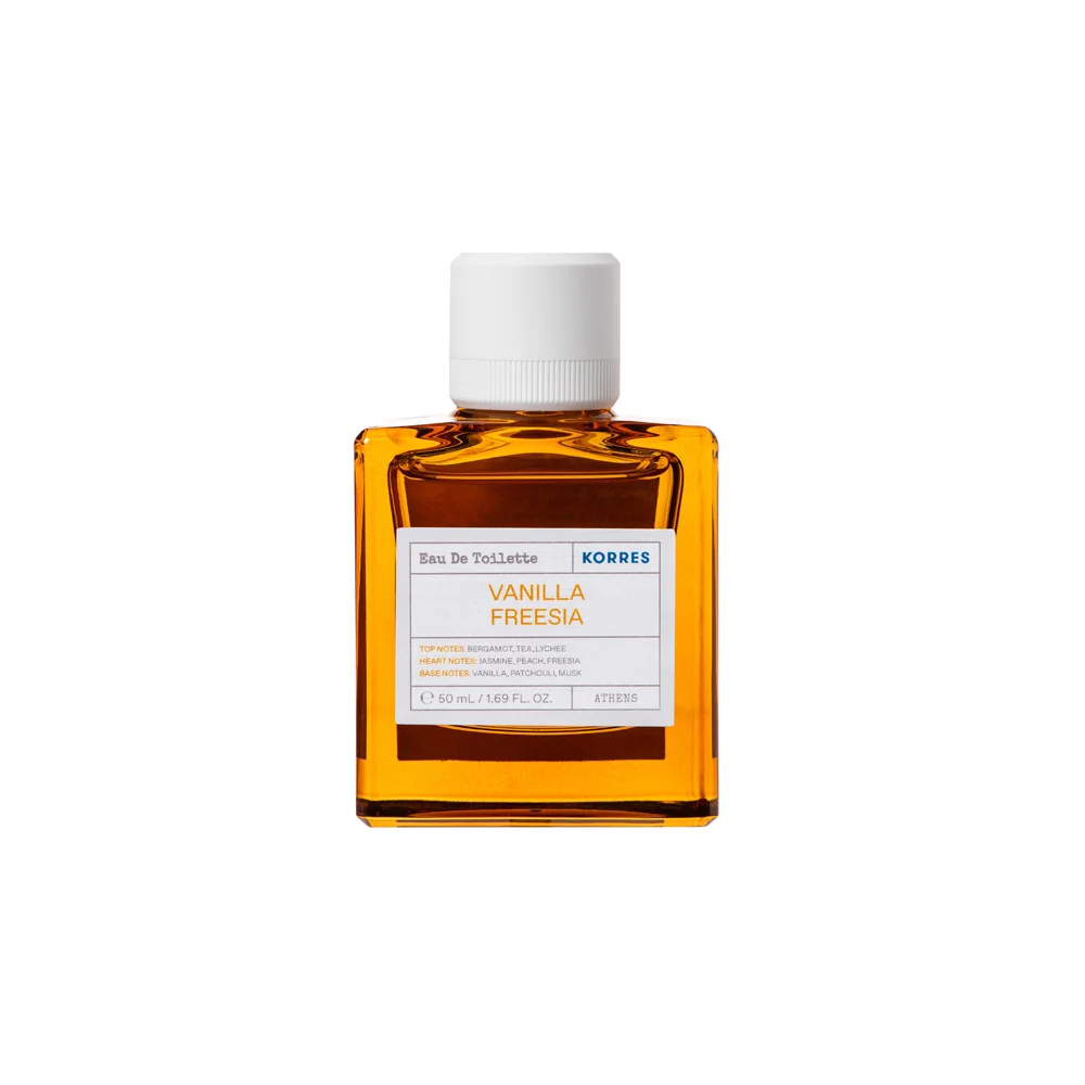 Korres Vanilla Freesia Eau De Toilette 50ml