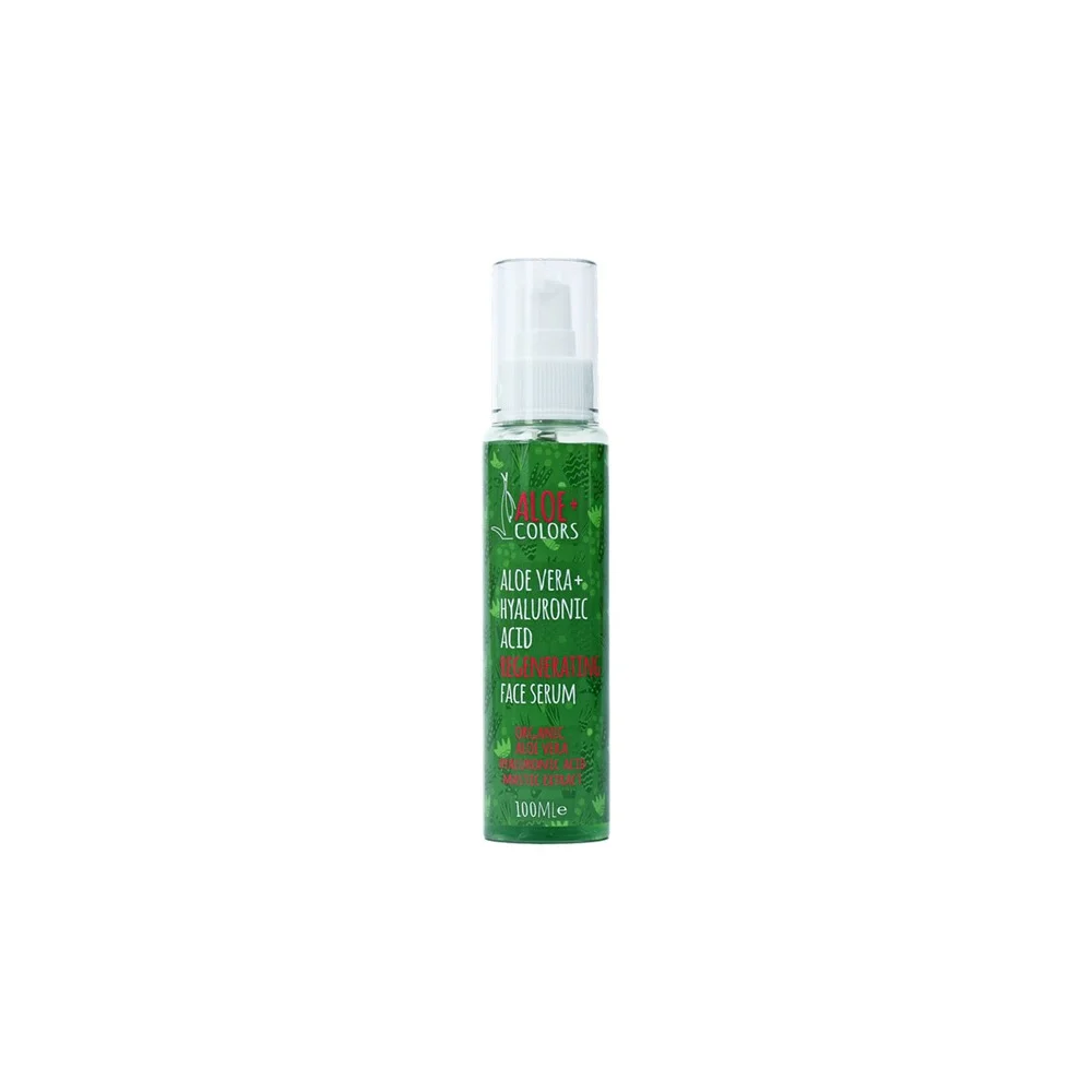 Aloe Colors Aloe Vera Face Serum Hyaluronic Acid Ορός Προσώπου Με Οργανική Αλόη & Υαλουρονικό 100ml