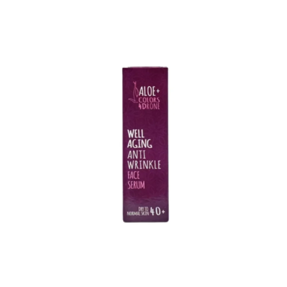 Aloe Colors 4DRONE Well Aging Anti Wrinkle Face Serum 40 Αντιγηραντικός Ορός Για Ξηρές - Κανονικές Επιδερμίδες 30ml